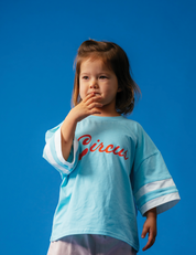 Sports Tee in Circus Blue