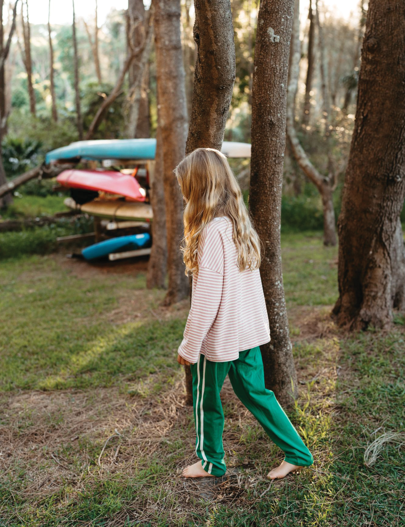 Slouch Trackies in Forest