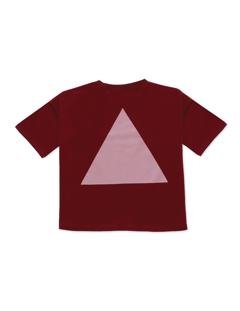 Short Shapes Tee : Rouge