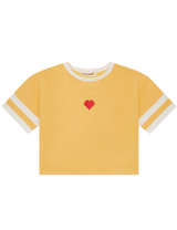 Sports Tee in Mustard