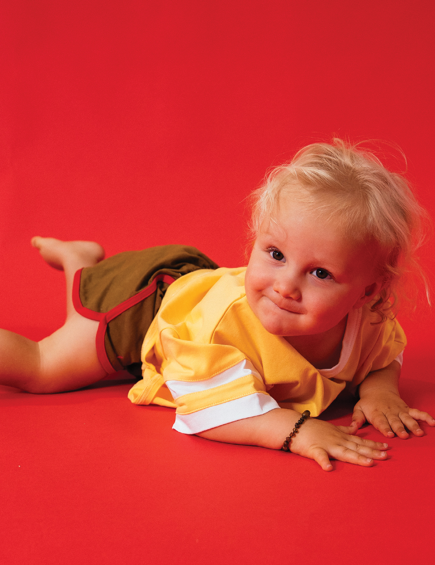 Twill Shorties in Grass