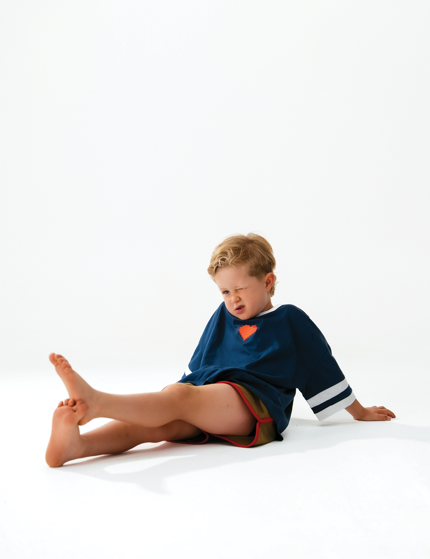 Twill Shorties in Grass