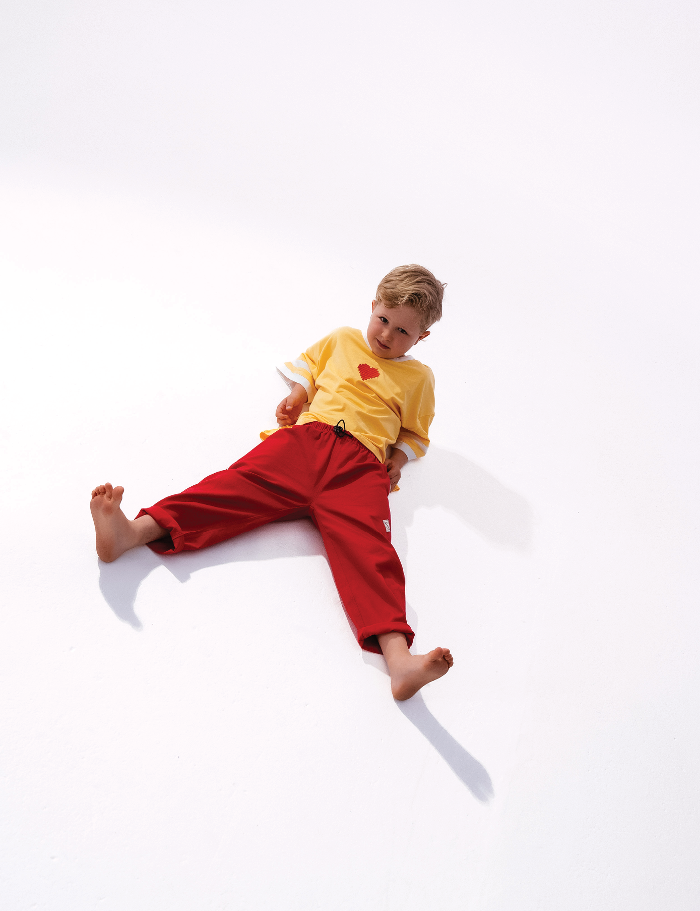 Sports Tee in Mustard