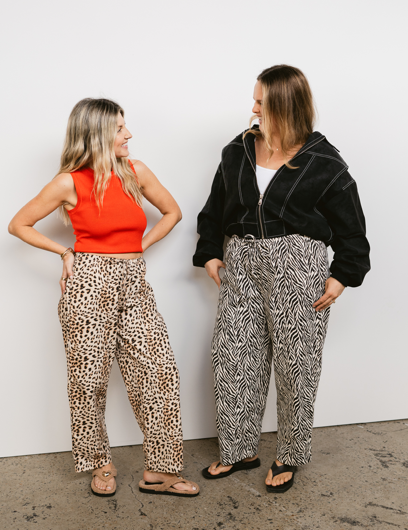 Mumza Twill Pants in Leopard