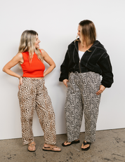 Mumza Twill Pants in Leopard