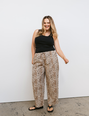 Mumza Twill Pants in Leopard
