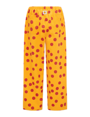 Mumza Twill Pants in Yellow Polka