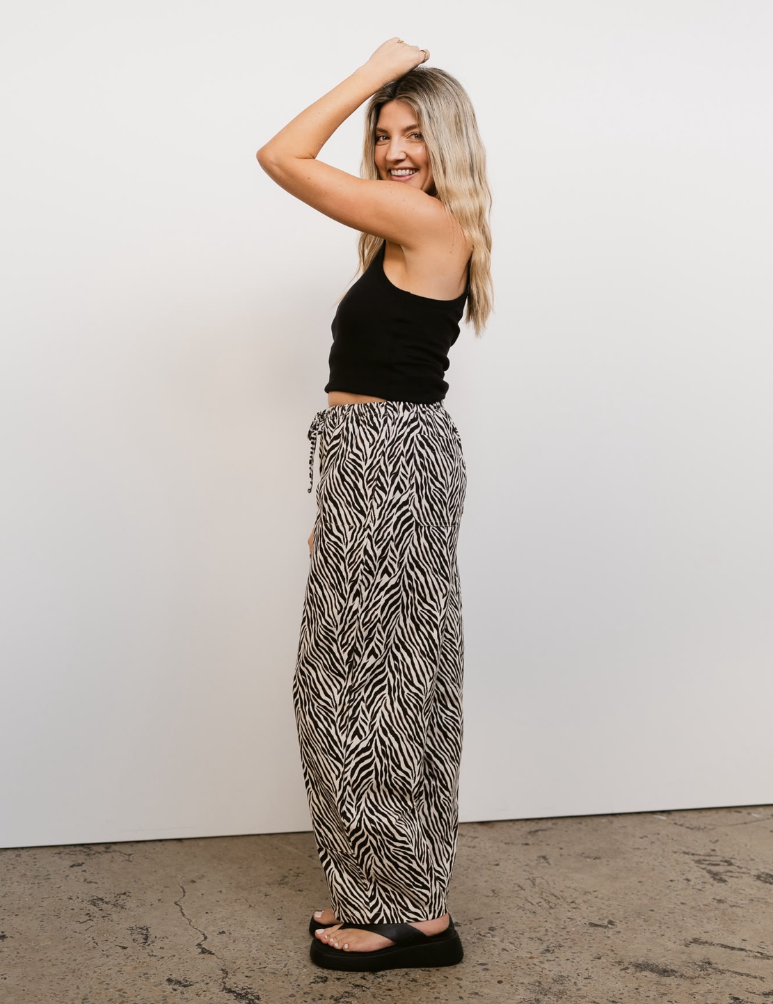 Mumza Twill Pants in Zebra