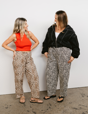 Mumza Twill Pants in Zebra