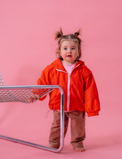 Windbreaker in Cherry