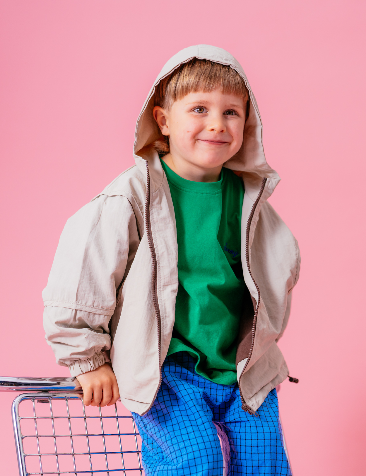 Windbreaker in Biscuit