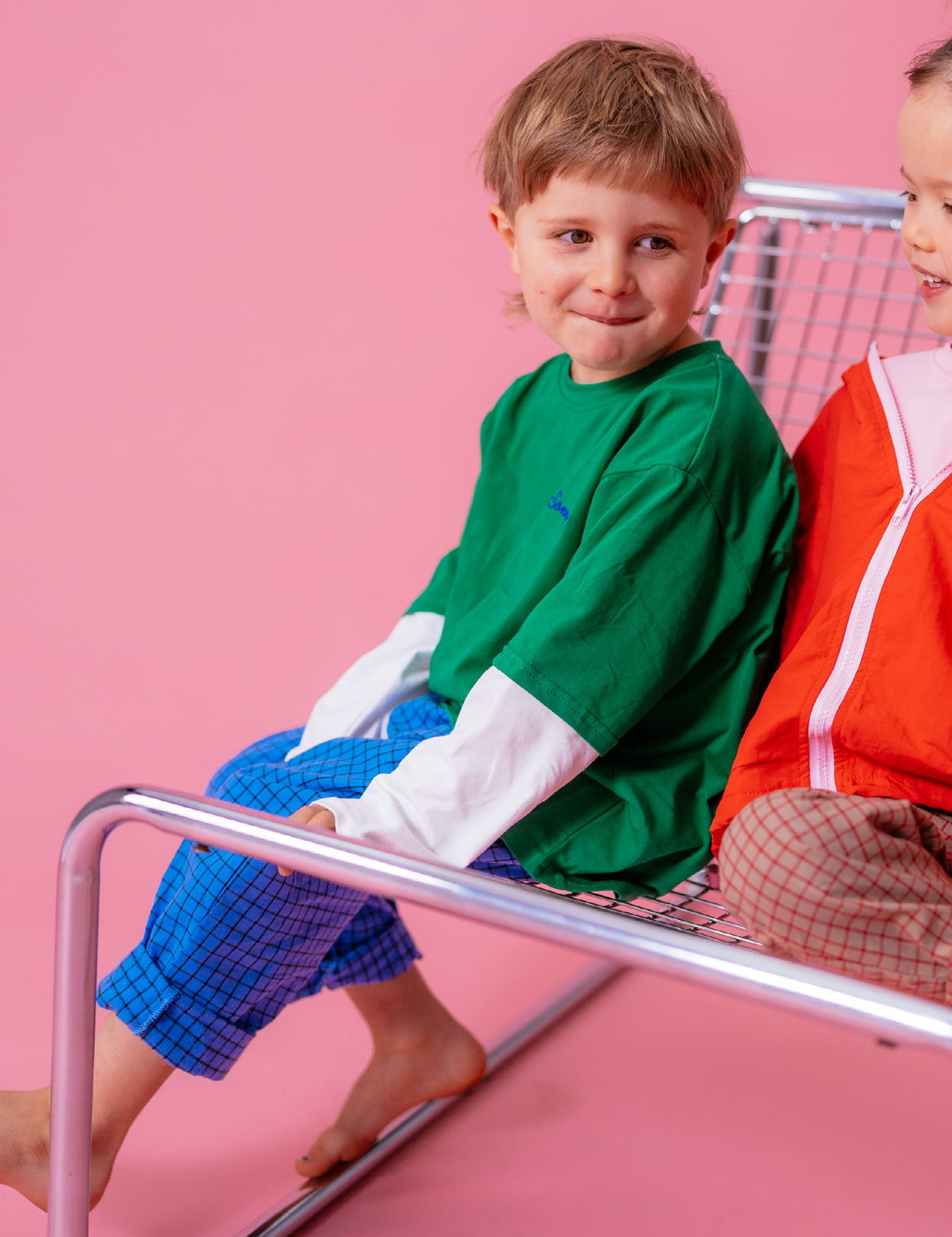 Layer Tee in Apple