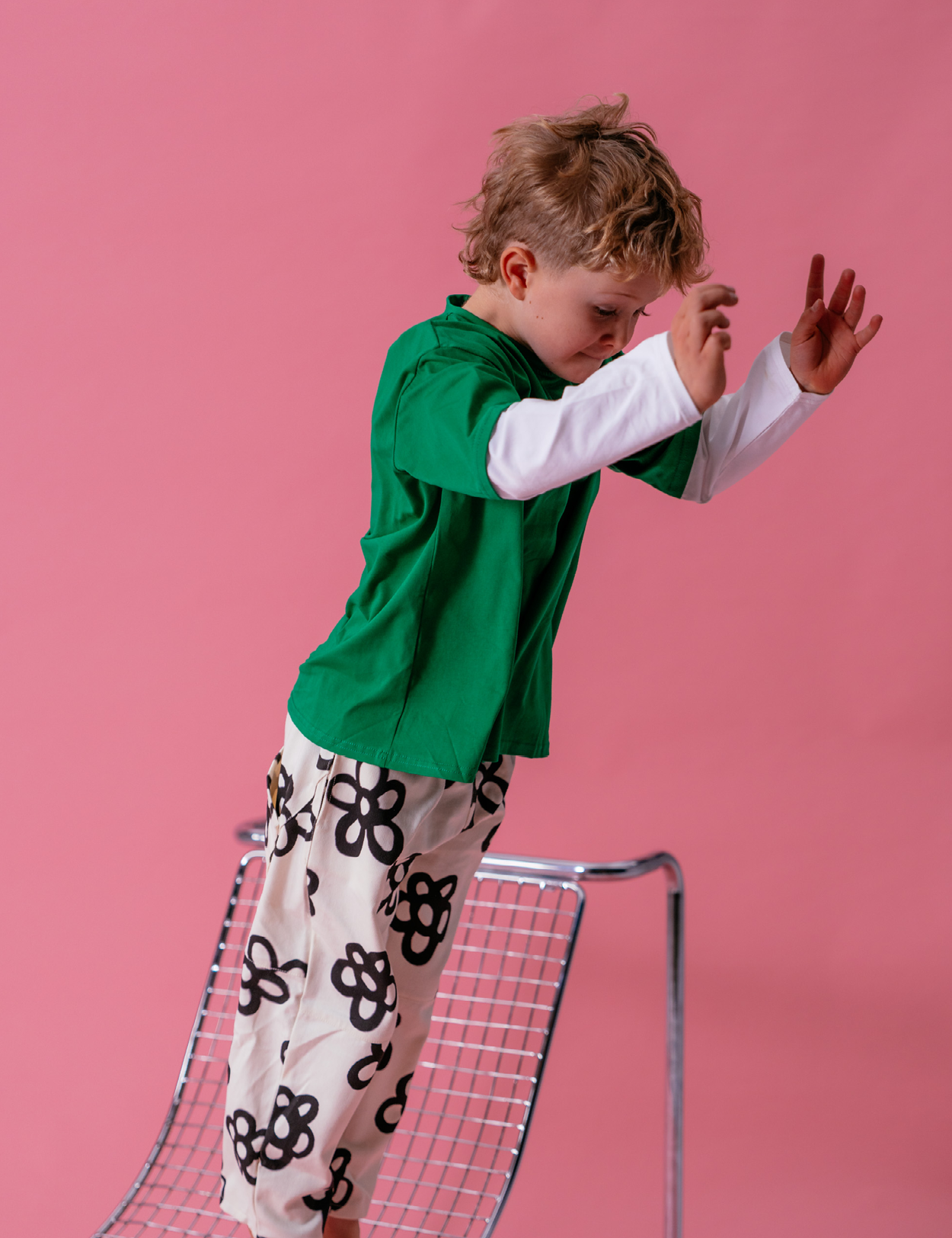 Layer Tee in Apple