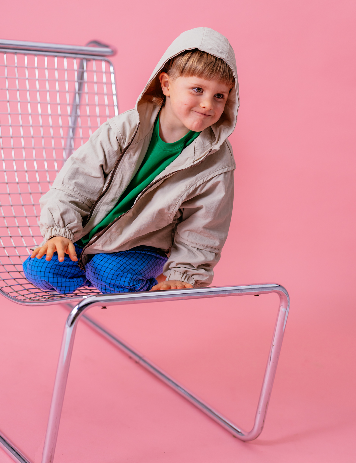 Windbreaker in Biscuit