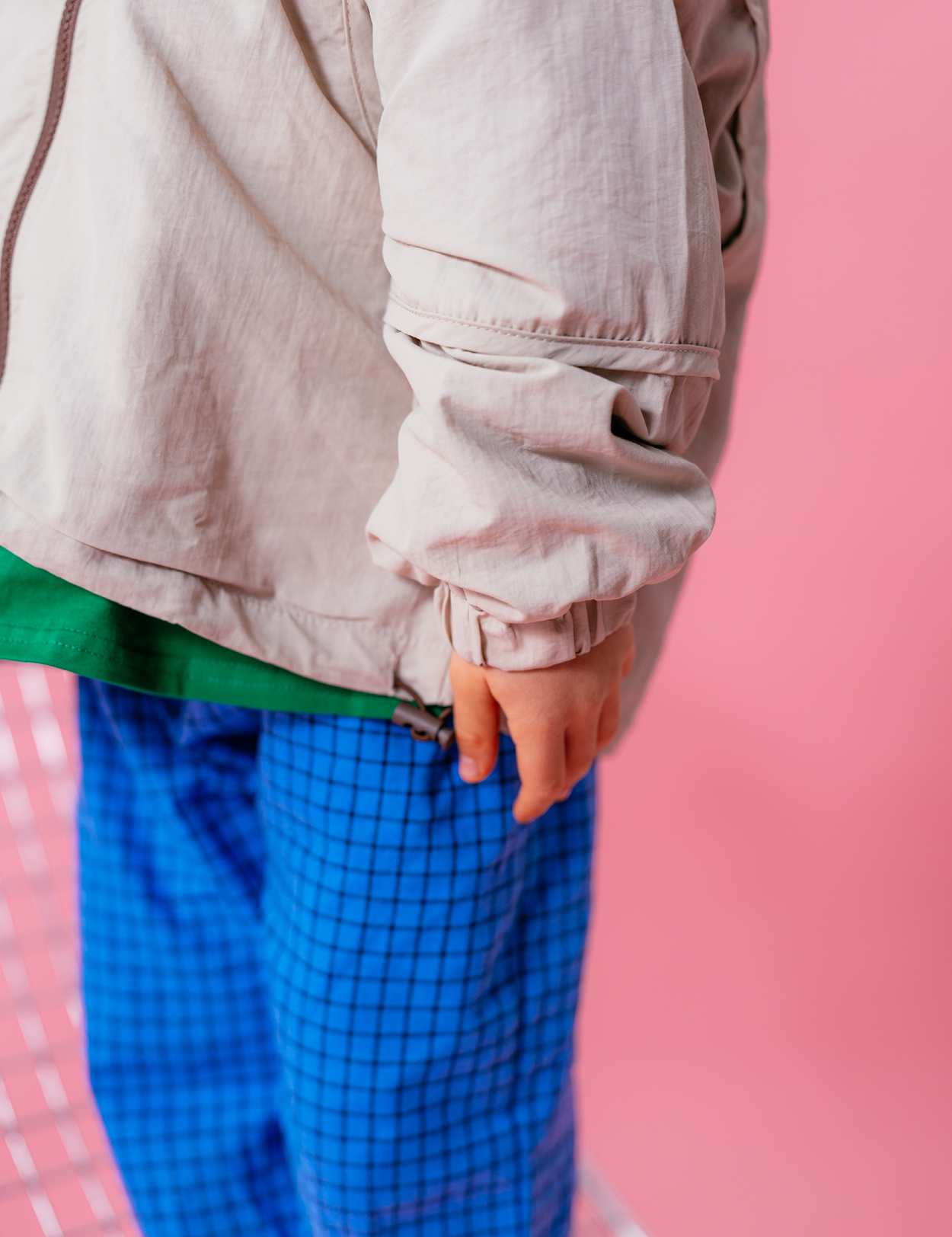 Windbreaker in Biscuit