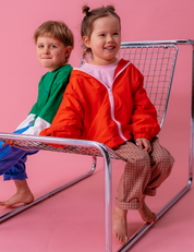 Sport Pants in Biscuit Check