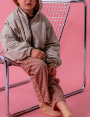 Sport Pants in Biscuit Check
