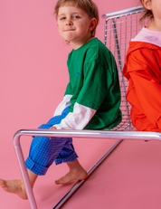 Sport Pants in Blueberry Check