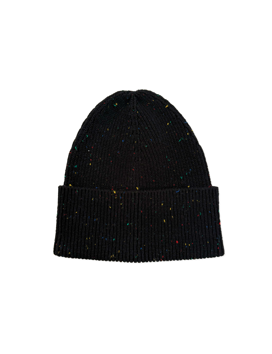 Cotton Beanie in Galaxy Speckle
