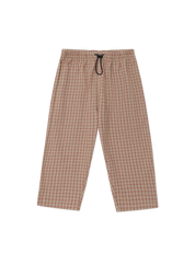Sport Pants in Biscuit Check