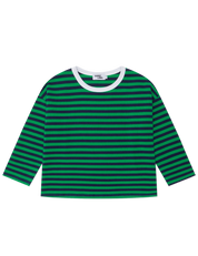 Long Tee in Apple Stripe
