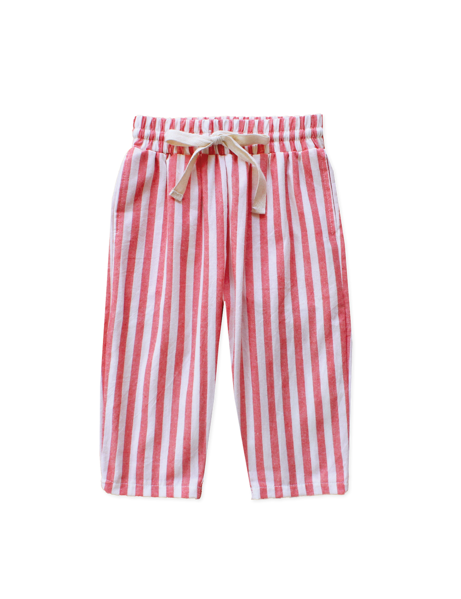 The Stripey Staple in Poppy