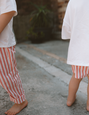 The Stripey Staple in Poppy