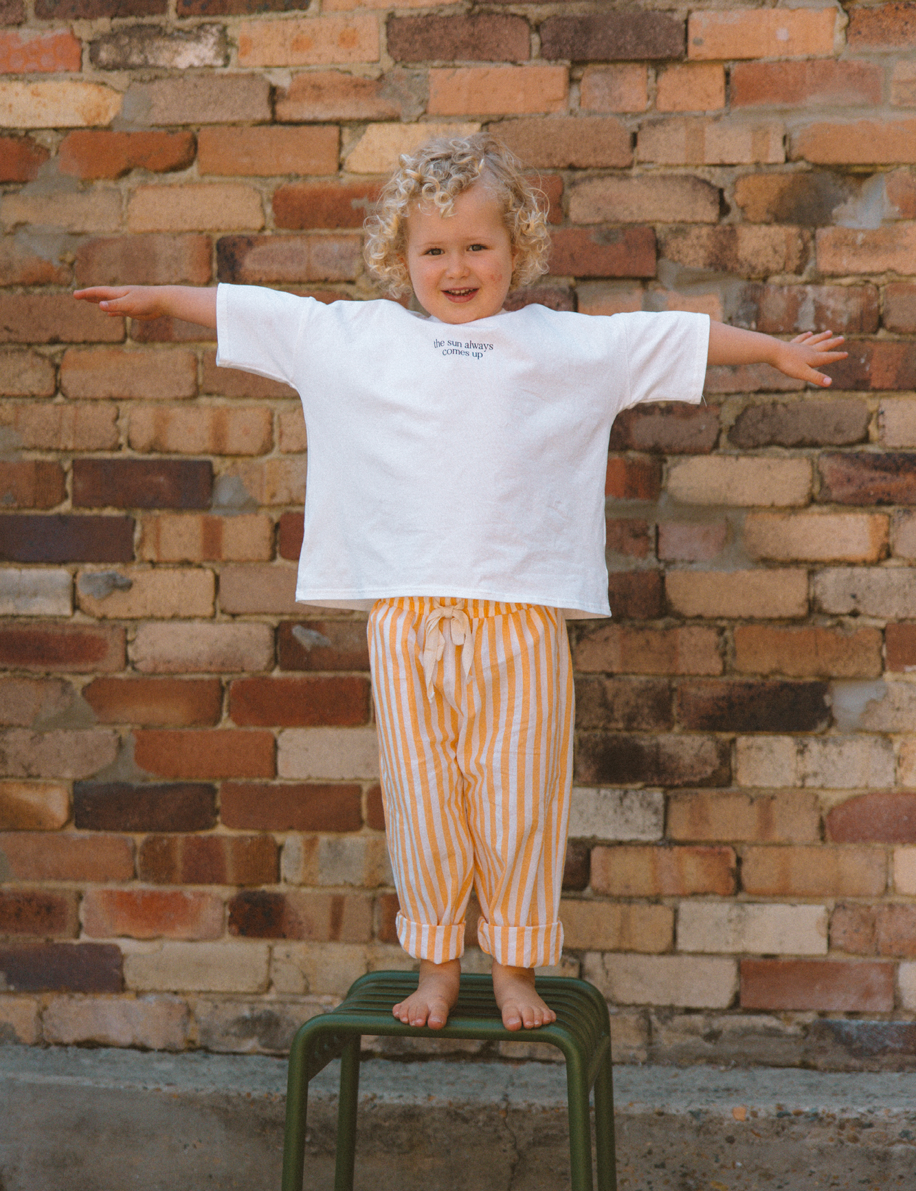 The Stripey Staple in Sunshine