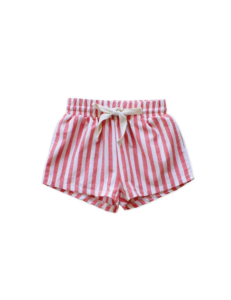 Staple Shorties in Poppy