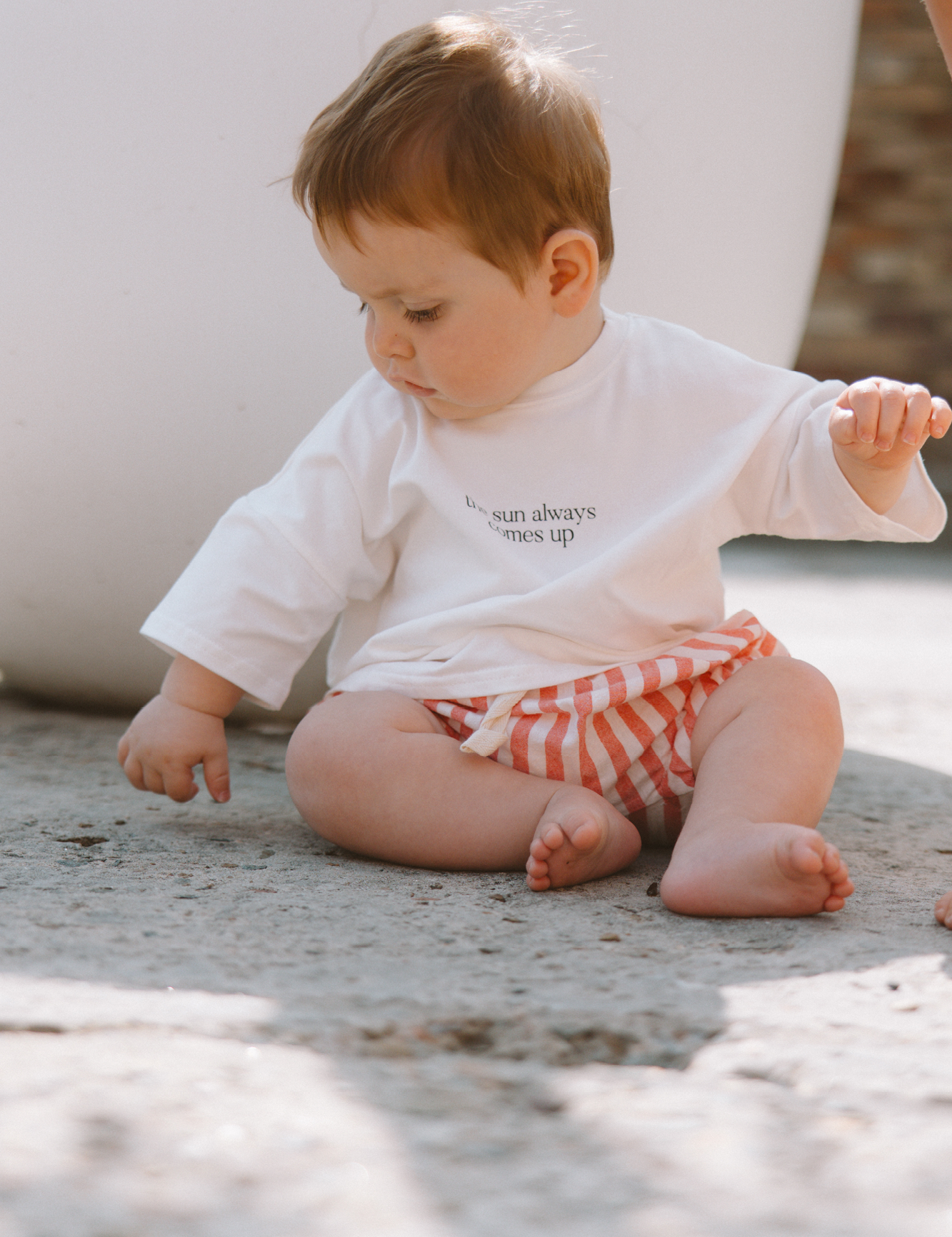 Stripey Bloomers in Poppy