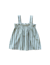 Stripey Singlet in Olive