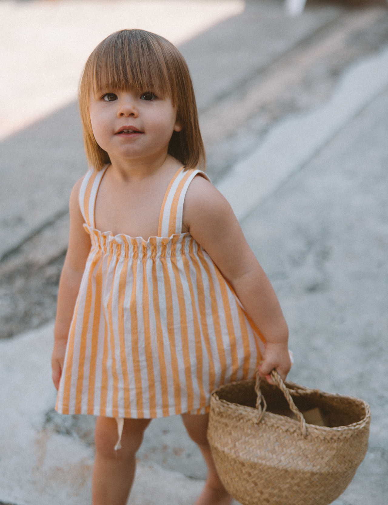 Sunshine Stripe Singlet